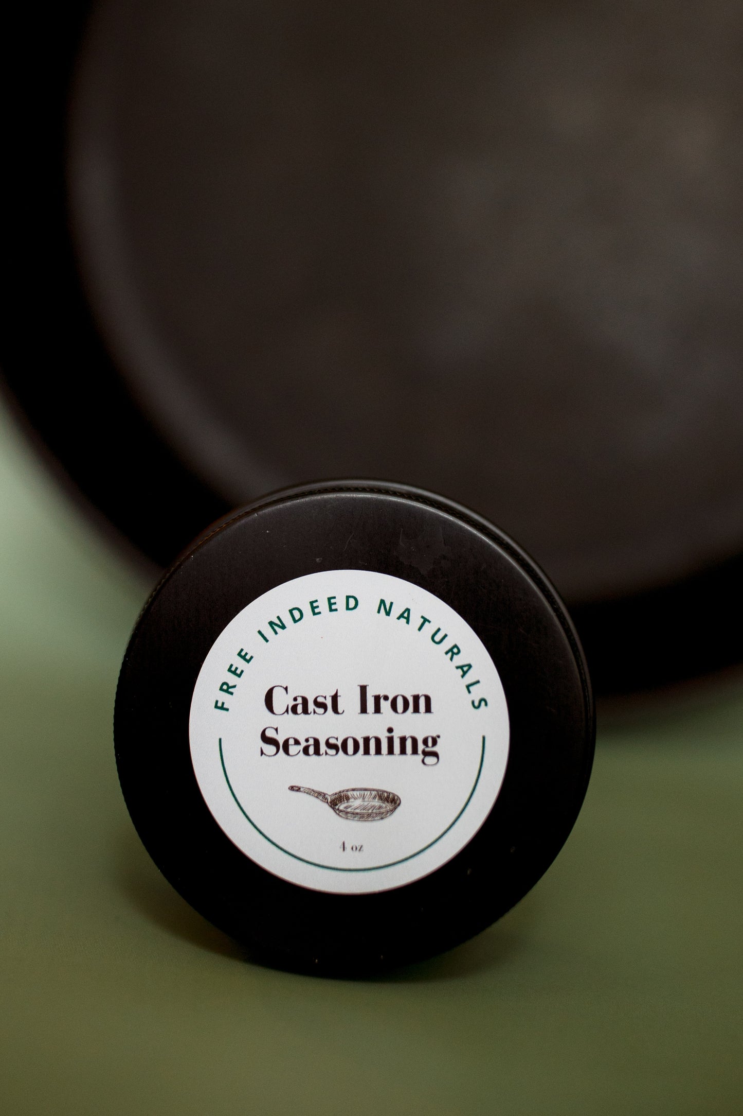 Cast Iron Seasoning (PUFA free)