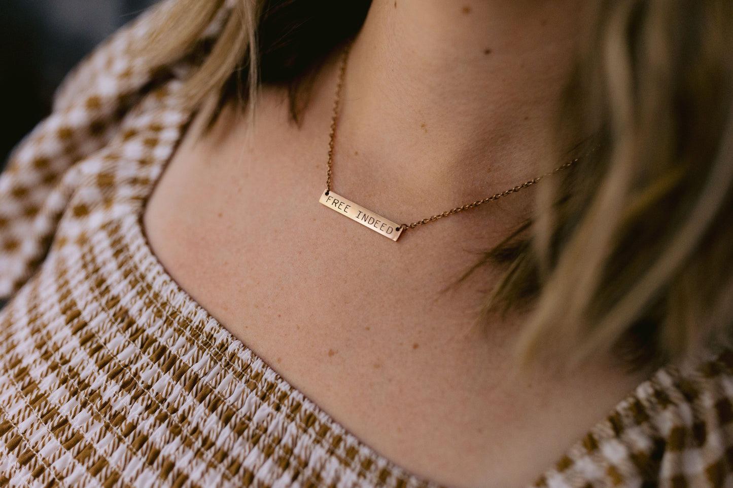 Free Indeed Necklace