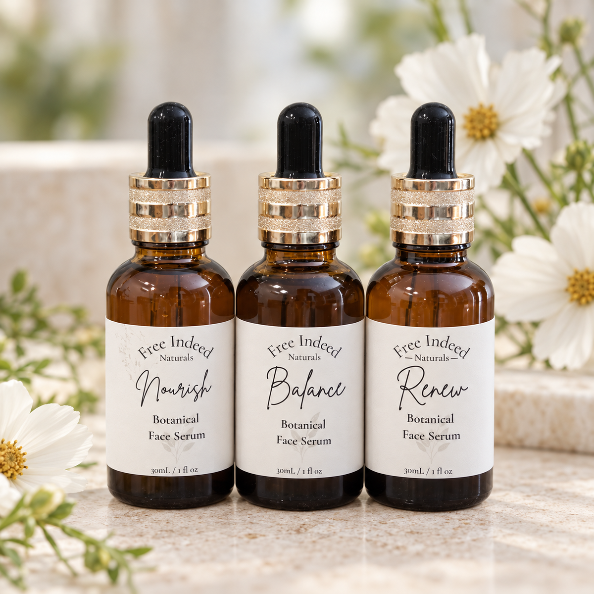 Botanical Face Serums
