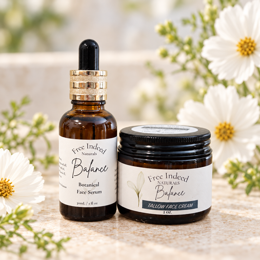 Balance Face Duo/ Serum + Tallow Face Cream