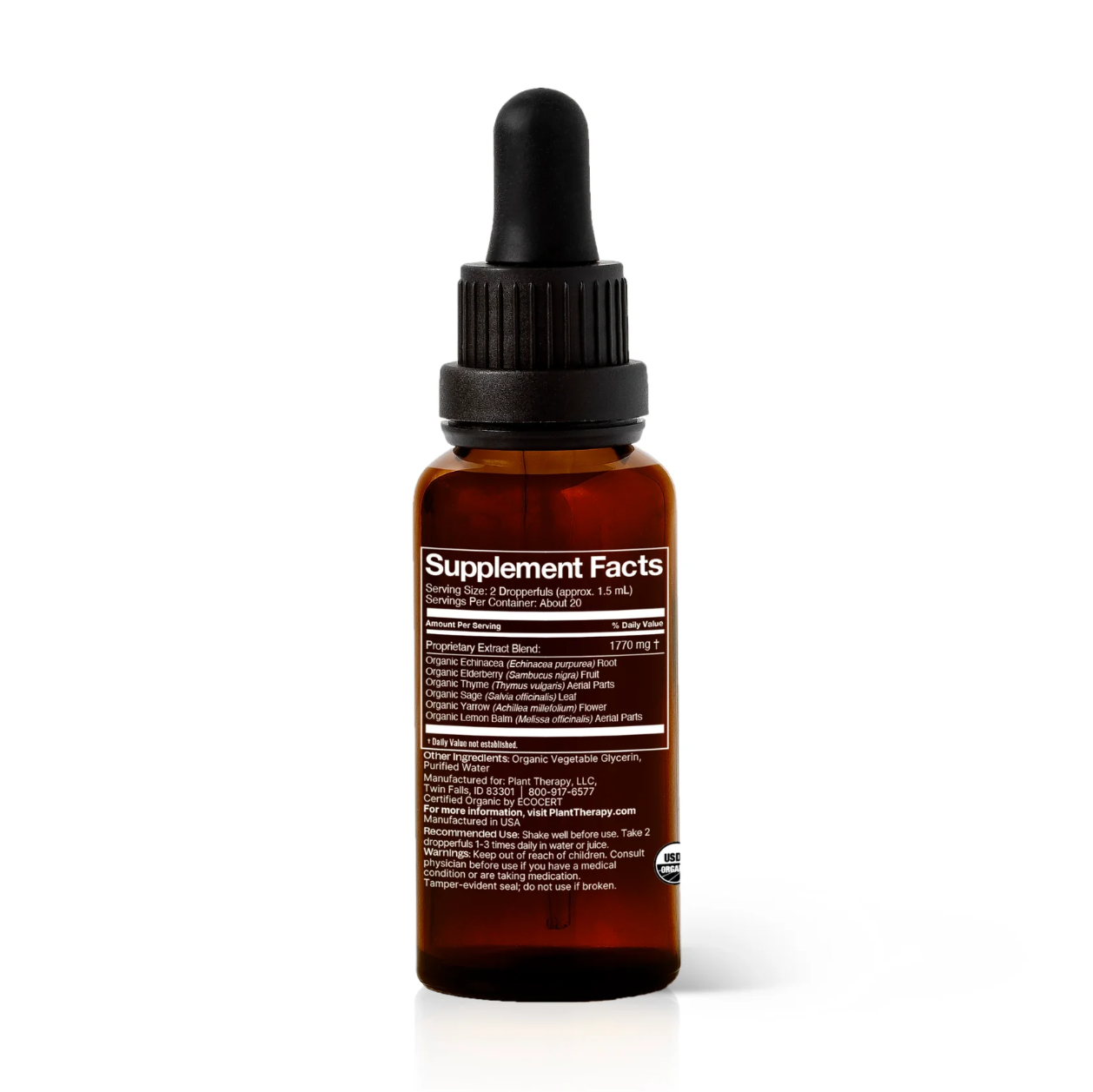 Immunity Boost Organic Herbal Supplement