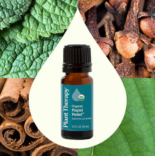 Organic Rapid Relief Essential Oil Blend