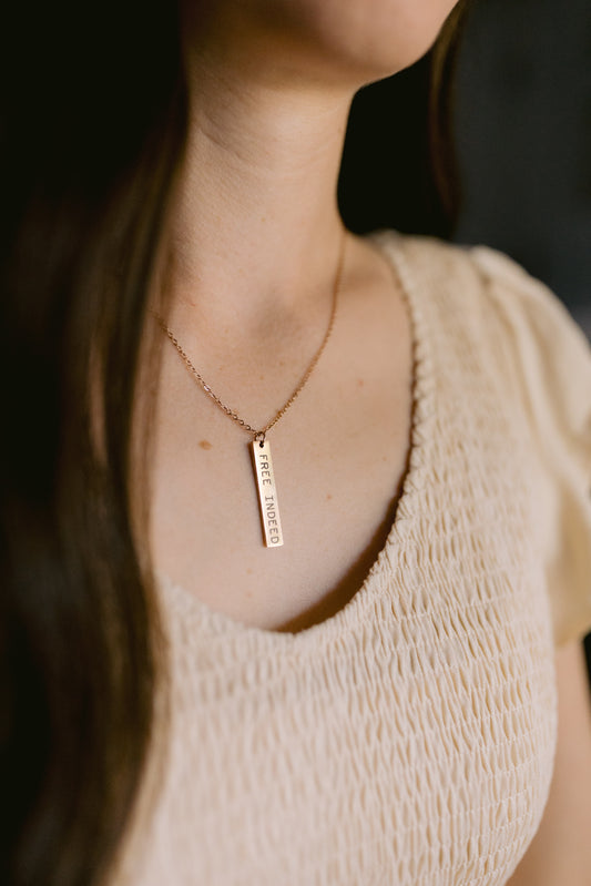 Free Indeed Necklace